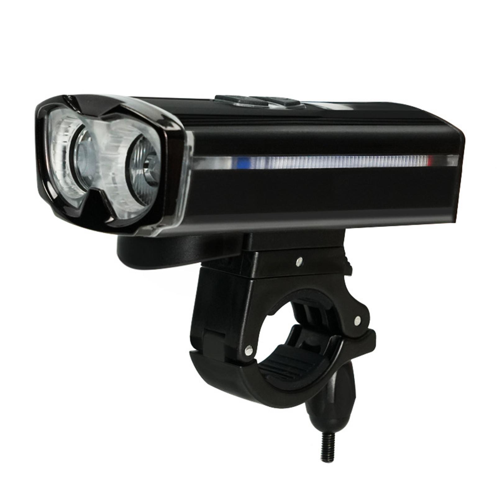 1500 Lumens Bike Headlight With 5 Lighting Modes Ultra Bright LED Rechargeable Bike Lights, Multi-Function Waterproof Bicycle Lights For Night Riding XA582 bicycle headlight #1