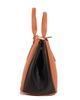 Shopper - CHRISTIAN LACROIX - Eternity - Cognac &; schwarz - Beschichtetes Canvas - 33x23x17cm