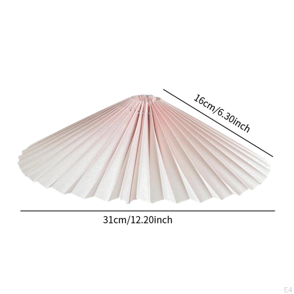 Pleated Lamp Shade Cover for Pendant Lights Fashion Light Lampshade Restaurant