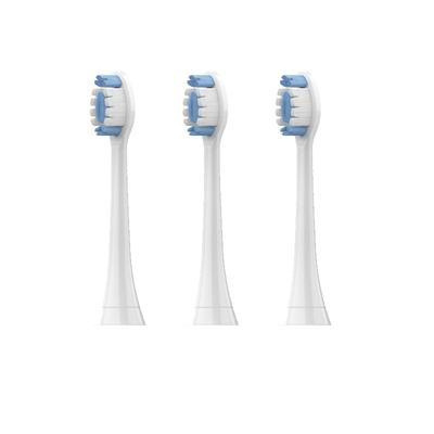 Tête de brosse spéciale pour orthodontie, 3 pièces, tête de brosse à cheveux doux pour brosse à dents électrique Philips série HX3/HX6/HX9, tête de rechange universelle pour brosse à dents