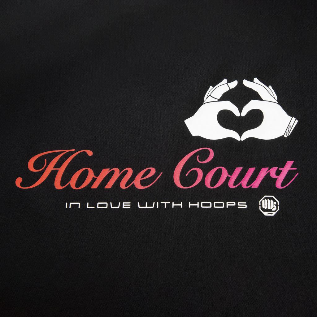 Li-Ning Anti-Five Series Casual Simple Pullover Round Neck Printed Letter Loose Fashion Versatile Short Sleeve T-Shirt Men T-Shirts Black AHSVD13-2