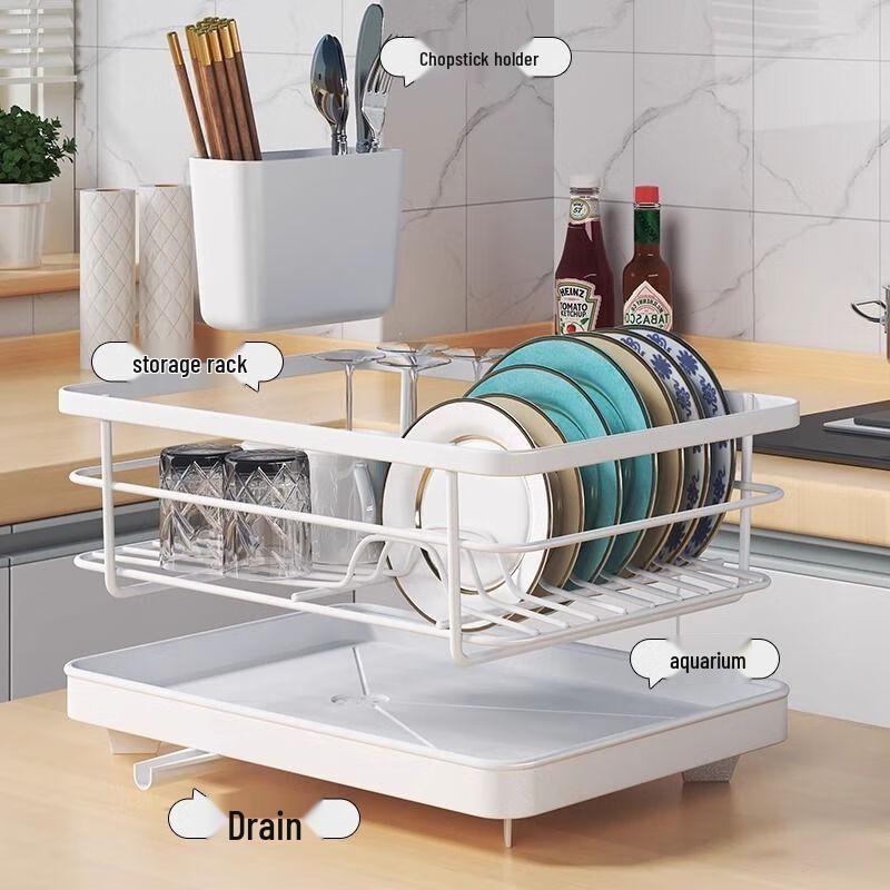 Zhaoran Kitchen Countertop Dish Drying Rack