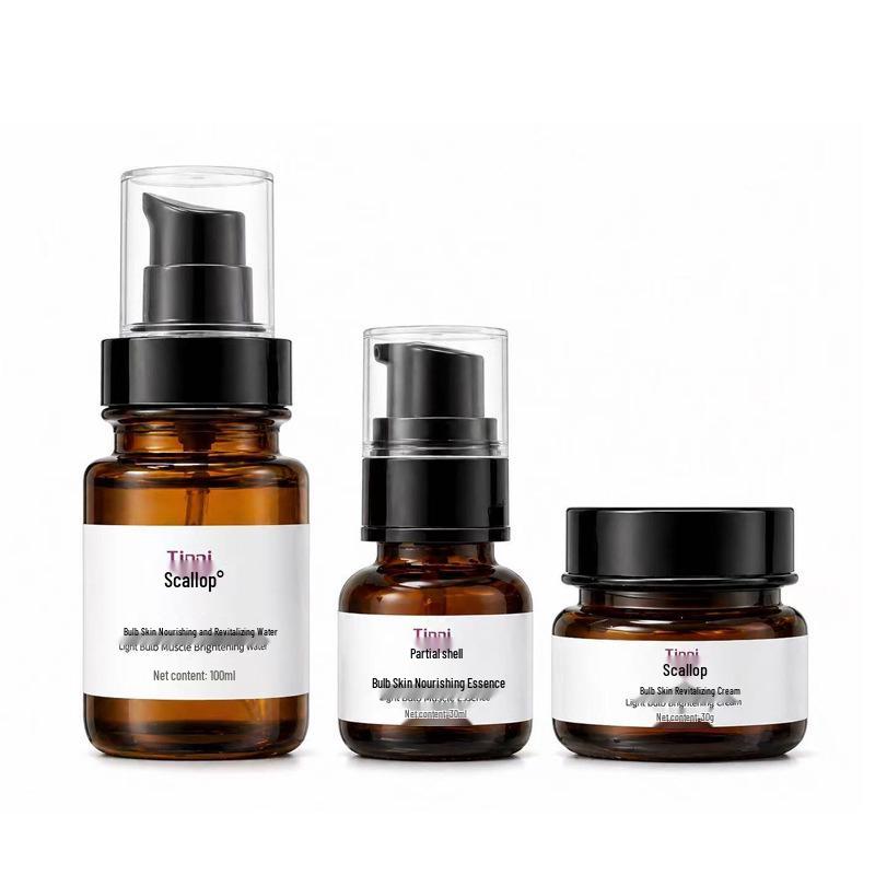 Light Bulb Skin Tone-Up Beauty Set: Bare Face Three-Piece Salon Model Light Bulb Skin Three-Piece Set