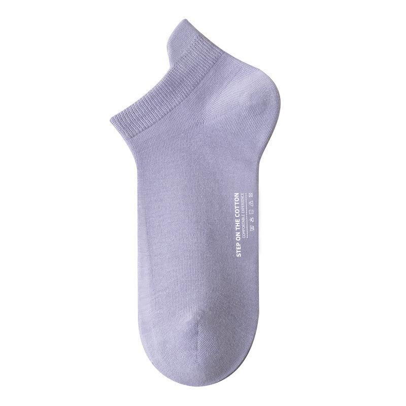 Women's Socks, Pure Cotton Anti-odor Short Socks, Women's Versatile All-cotton Short Socks, Summer Thin Cotton Socks