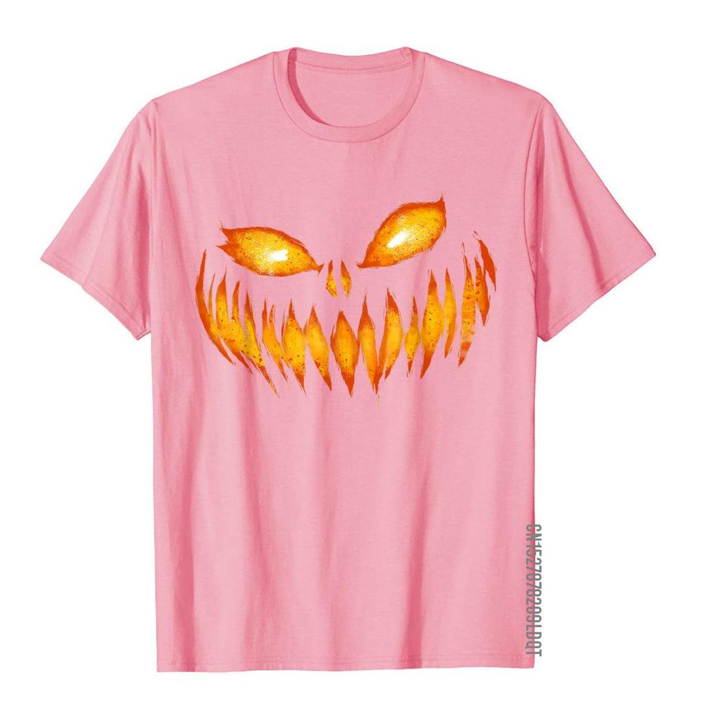 Jack O Lantern Scary Carved Pumpkin Face Halloween Costume TShirt Brand Casual T Shirt Cotton Mens Tops T Shirt Leisure