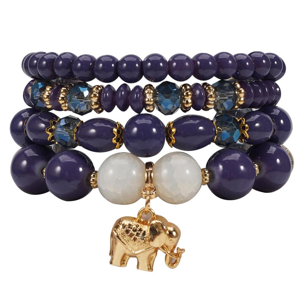 Bohemian Elephant Beaded Bracelet - Popular European and American Style