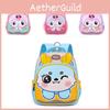 Fashionable Cartoon Backpack For Kids With Comfy Arc Shoulder Straps Nylon Material
