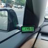 Backlight Solar-Powered LCD Digital Car Clock LCD Display LCD Digital Solar Car Clock  Automotive
