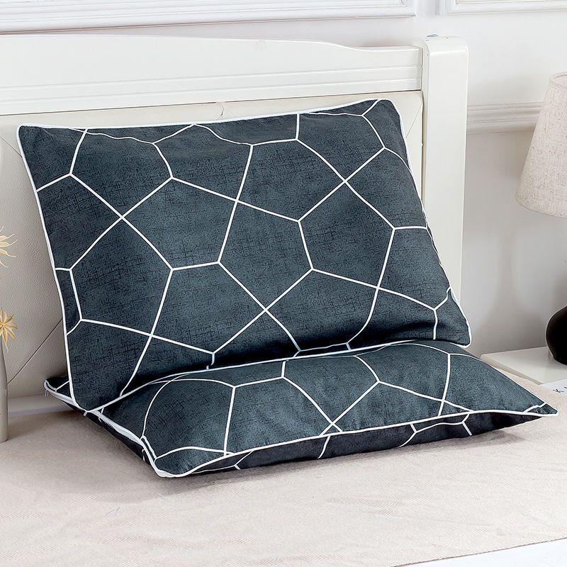 Single Pillow Set: Includes Removable & Washable Pillowcase, Perfect for Student & Adult Neck Support