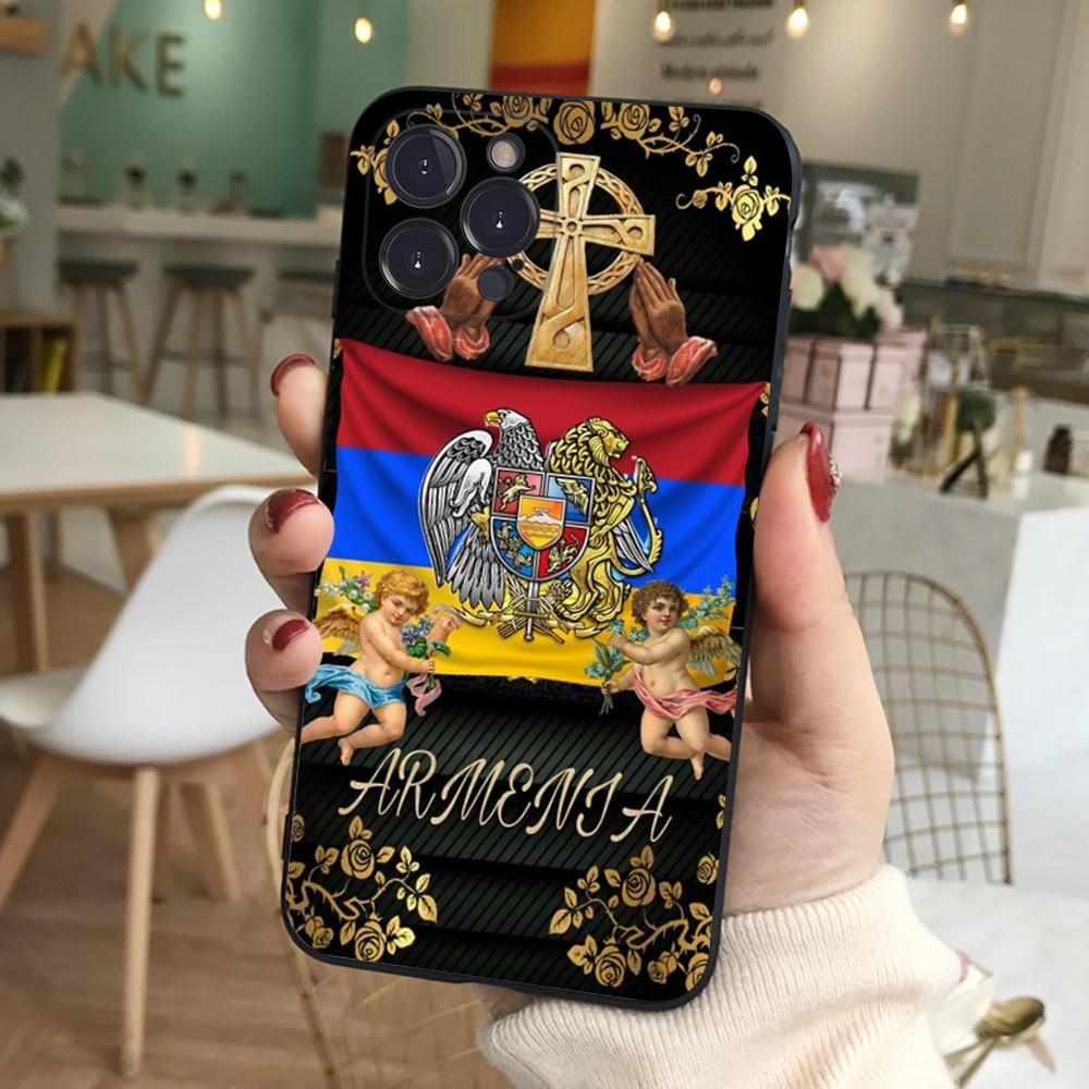Armenia Armenians Flag Phone Case For iPhone 15 14 11 12 13 Mini Pro XS Max Cover 6 7 8 Plus X XR SE 2020 Funda Shell