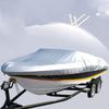 V-shaped Ship Body Protective Cover Reflective Waterproof Boat Cover V-shaped Yacht Cover  Seaside