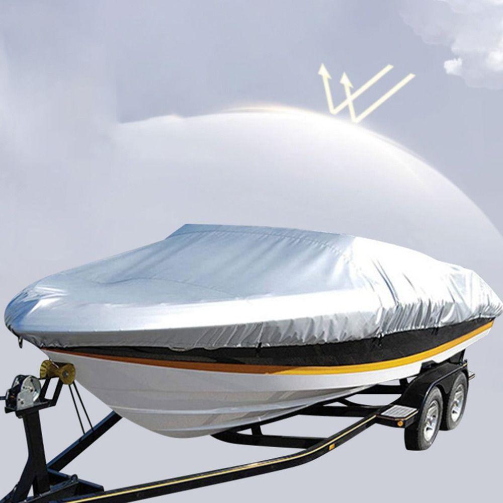 V-shaped Ship Body Protective Cover Reflective Waterproof Boat Cover V-shaped Yacht Cover  Seaside