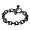 Black Bracelet, Trendy Sports Elements, Sports Barbell, Men'S Jewelry