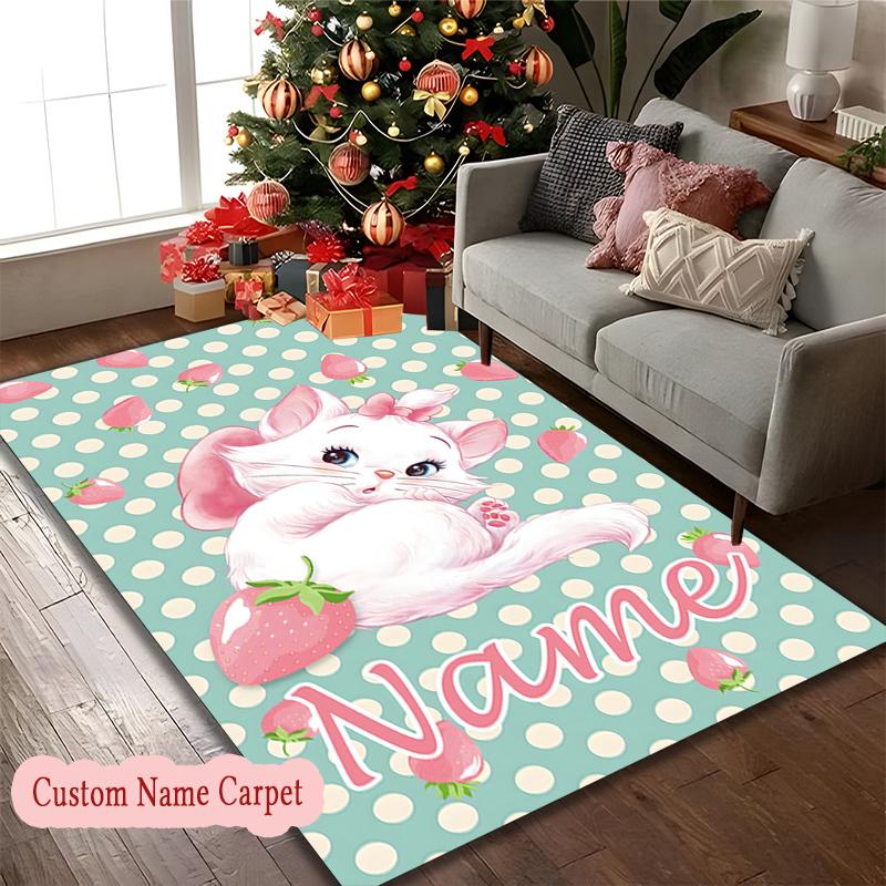 1pc Customize Name Chair Rug for Home Office Use, Jolly Roger Mickey Pirate Area Carpet Appropriate for All Seasons