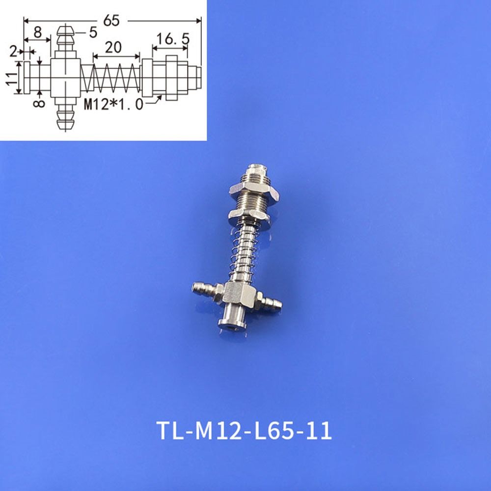 1Pcs M10 Vacuum Suction Cup Base Holder Vacuum Nozzle Rod  for Pneumatic Manipulator Mechanical Arm