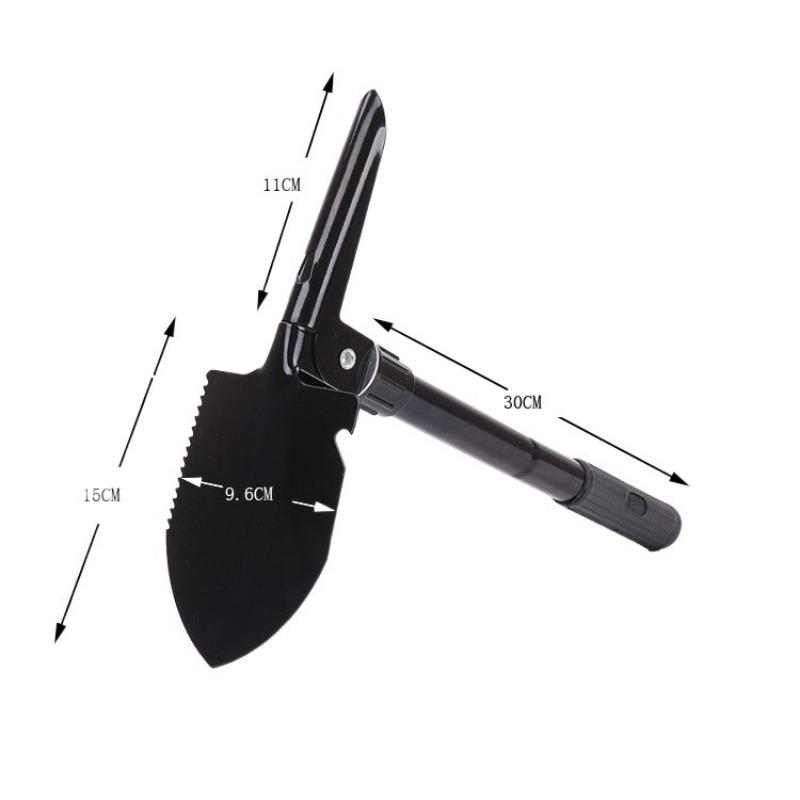 Venkovní ženijní lopata Multifunkční vozidlo vojenská lopata, lopata Přenosná skládací rybářská malá lopata Ordinační lopata