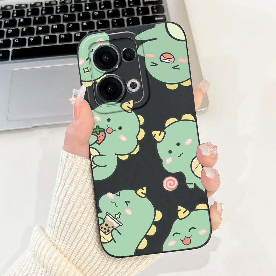 For Oppo Reno 13 Pro 5G Case CPH2697 Unique Fashion Cartoon Cover Soft Silicone Phone Case For Oppo Reno13 Pro Reno 13 5G Fundas
