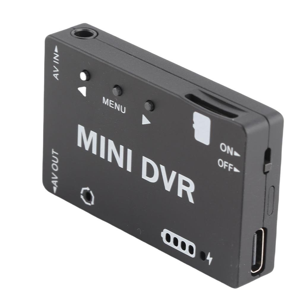 Mini FPV DVR Module NTSC PAL Switchable Built In Battery Video Audio FPV Recorder for RC Models