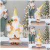 Home Decoration Santa Claus Decorations Cute Santa Claus Doll New Christmas Supplies  Gift