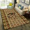 3D Egyptian Pharaoh Hieroglyphics Carpet Rug for Home Living Room Bedroom Sofa Doormat Decor,kids  Area Rug Non-slip Floor Mat
