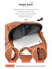 2024 New Women's Soft Leather Backpack: Versatile, Fashionable, Large Capacity Casual School and Travel Shoulder Bag
