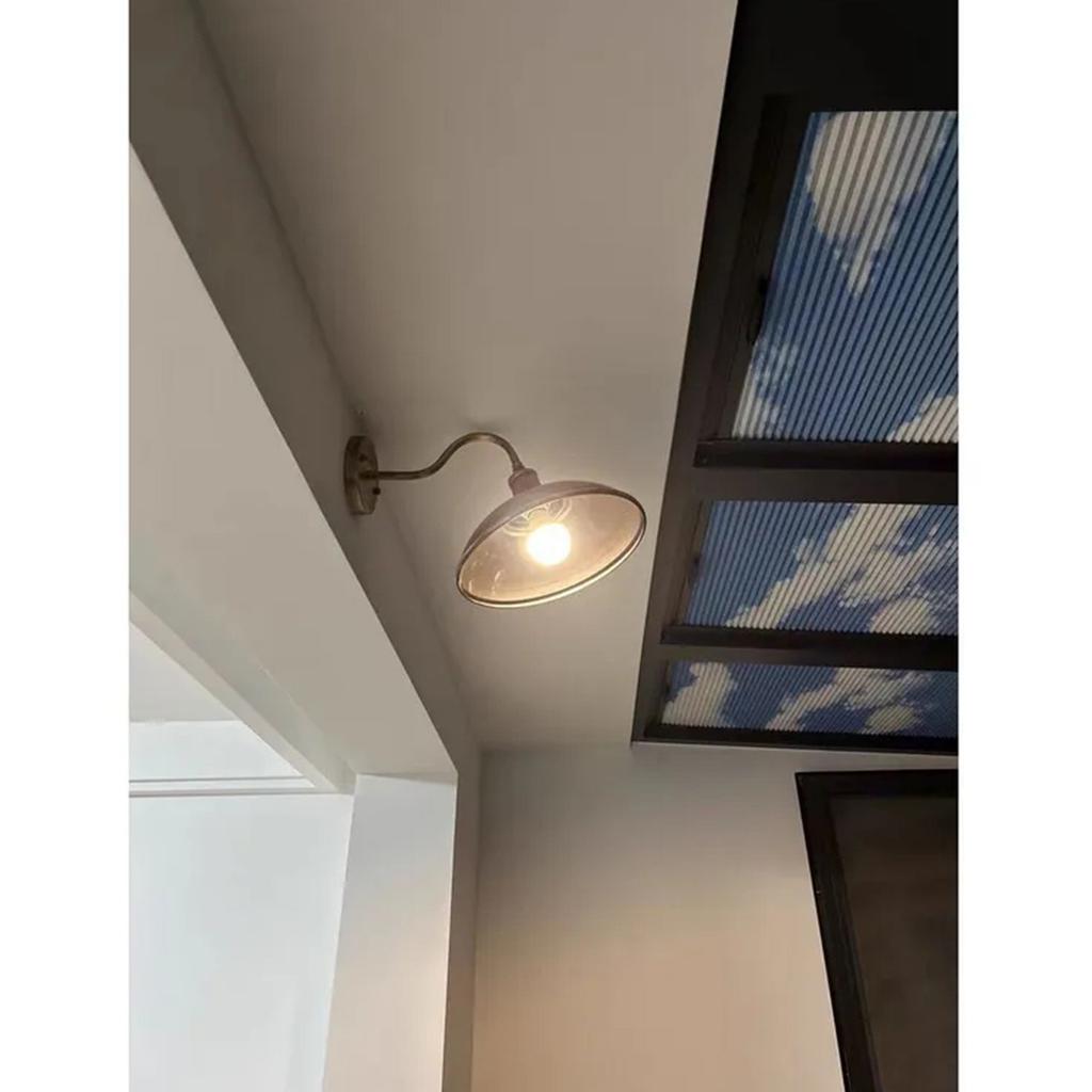 Outdoor Waterproof Wall Light Vintage Iron Art Wall Lamp with Adjustable Arm for Porch Garden Patio Corridor Lighting