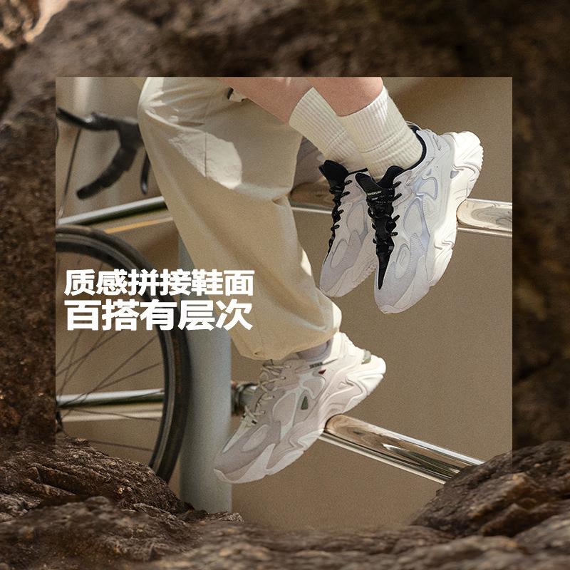 Li Ning CF Tracing Collection, Qianhangce 2 Slip Resistant Abrasion Resistant Low Top Casual Shoes Women's Black Gray AGLT168-8