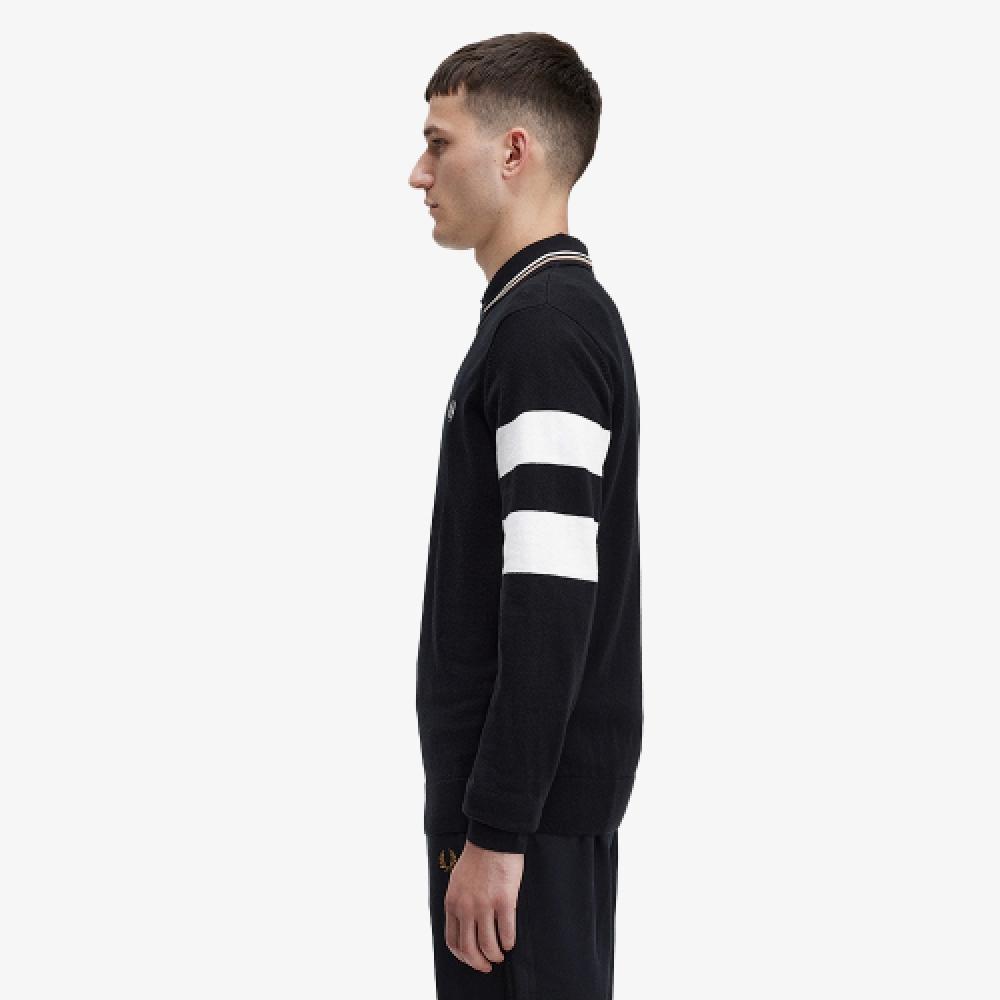 Fred Perry [sharp] Tipped Sleeve Knit  102  Afpm2335533 102