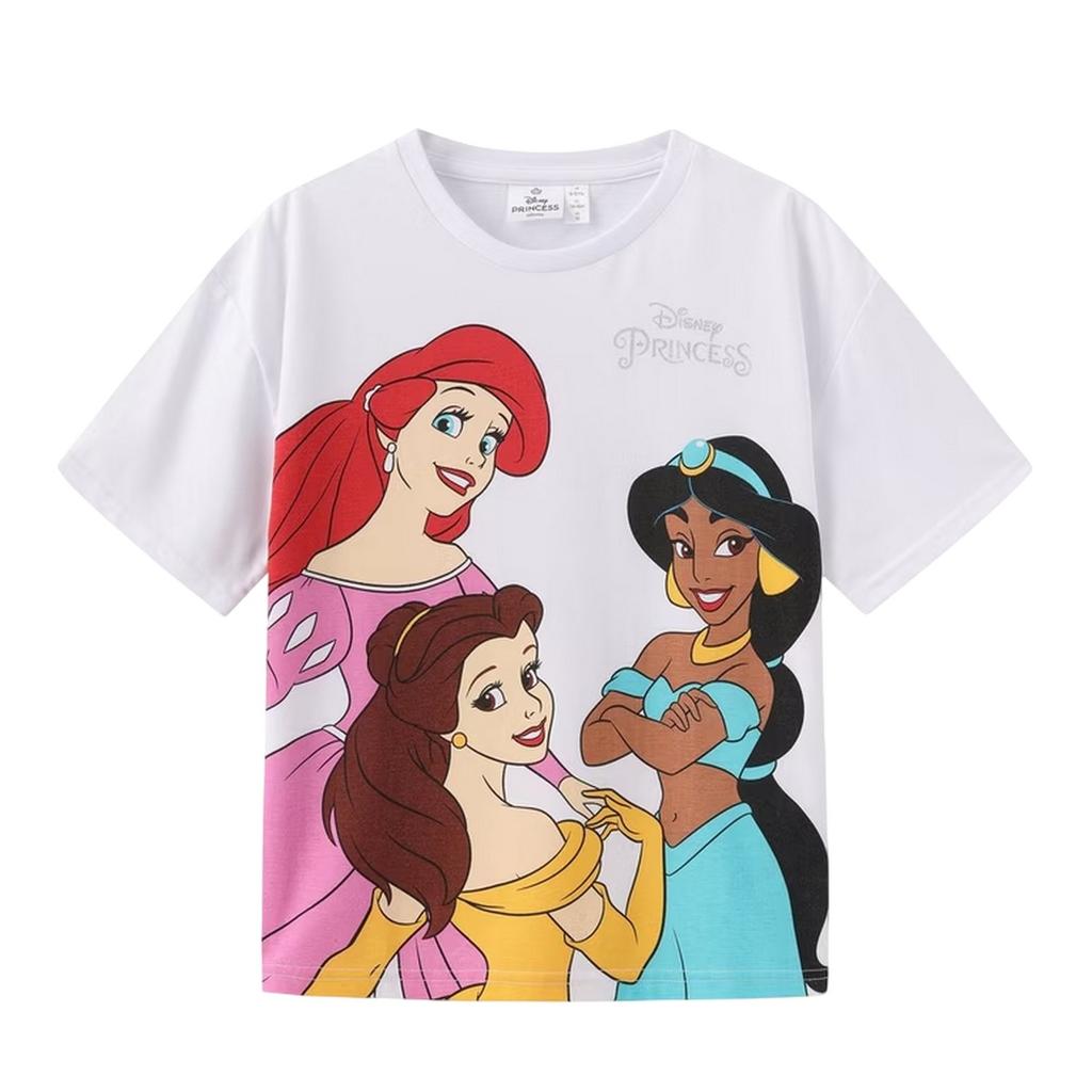 Disney Princess Childrens/Kids T-Shirt & Shorts Set