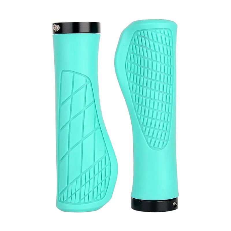 1pair Bicycle Handlebar Grip Rubber Bike HandleBar Cover Anti-Slip Shock Absorbing Lockable MTB Cuffs Cycling Accessories