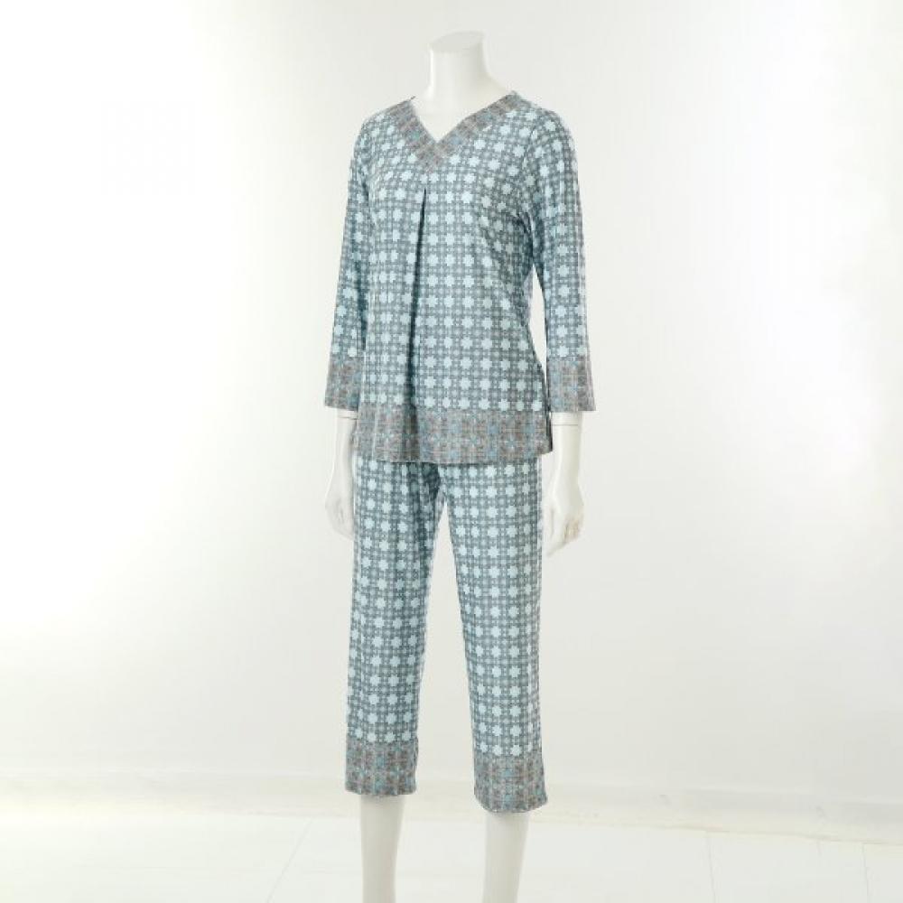 Wacoal Women Indoor Wear Set 50d Spandex Geometric Print Wpa379ws Wpa379wp