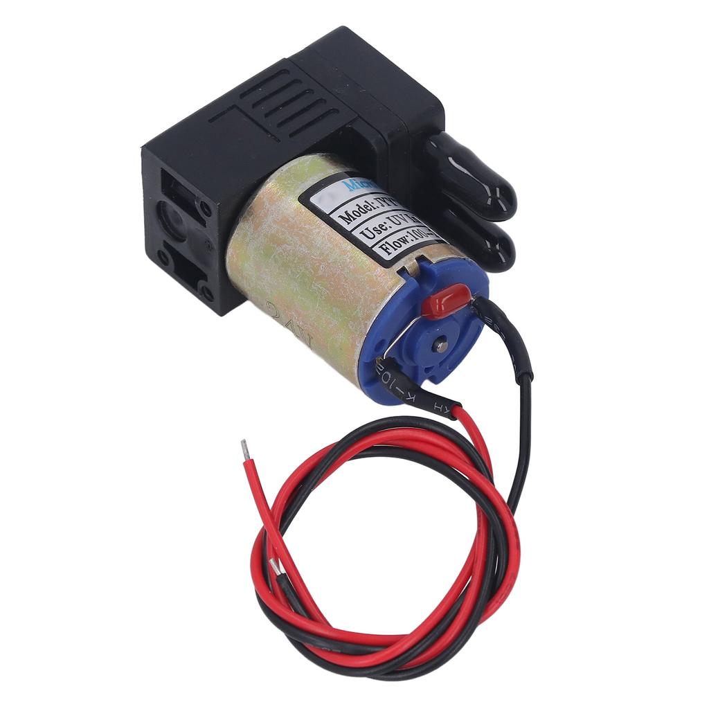 UV-Tintenpumpe 3W Schnelle Wärmeableitung Kunststoff Kleine Drucker-Tintenpumpe Ersatz für Crystaljet DC24V