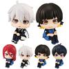11CM Isagi Yoichi Doll Blue Lock Action Figures Q Version Chigiri Hyoma Bachira Meguru Nagi Seishiro Figure PVC Ornament Toys