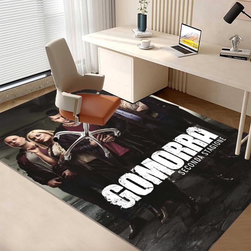 Gomorrah Printed Carpet, Rug for Office Chair Living Room Bedroom Kitchen Room Decor Gifts.