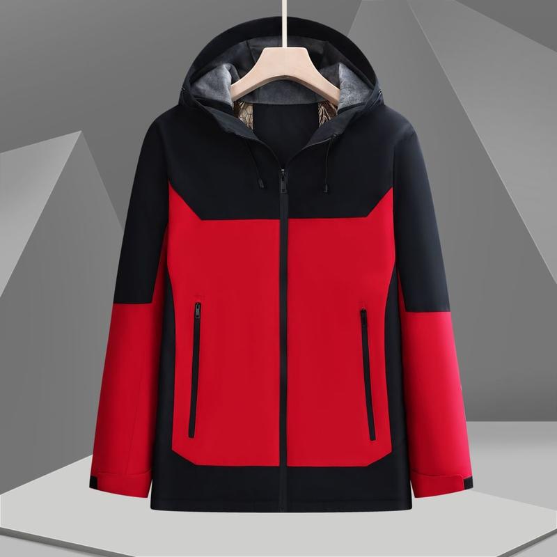 9588 Three-in-One Windbreaker: Unisex, Fashionable, Versatile, Thickened for Mountaineering.