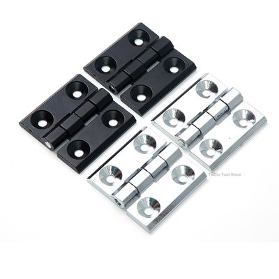 40/50/60mm Einsteckscharniere 2/4/10 Stück Tür Metall Schwarz Scharniere Schrank Edelstahl Zinklegierung Kiste Rückklappe Schuppen Hausrenovierung Zubehör Dekorationen