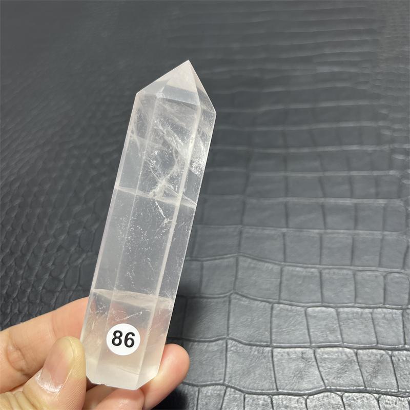 High Quality Natural Polished Clear Quartz Point Crystal Tower For Decoration