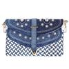 Bags Women'S Bags Woven Bags Diamond-Encrusted Denim Bags Shoulder Messenger Bags Chain Bags Hand Carry Small Square Bags