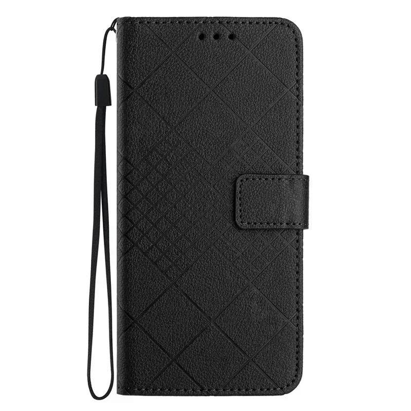

Fashion Flip Cases For OPPO A96 4G CPH2333 Case Business Magnetic Leather Wallet Cover For OPPO A96 A16 A17 A76 K10 A36 4G Cover For OPPO A96 4G чёрный