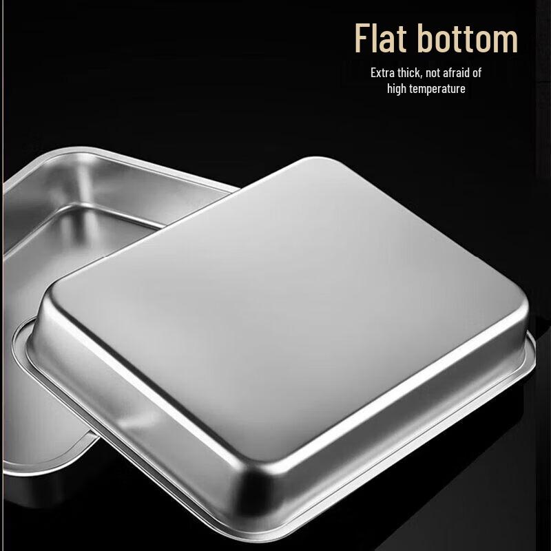 Heavy-Duty 304 Stainless Steel Food Pan with Lid