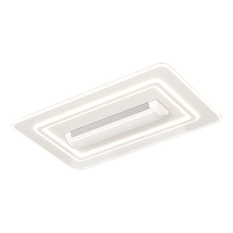 2024 Smart Full Spectrum Ceiling Light with Voice-Controlled Leafless Fan