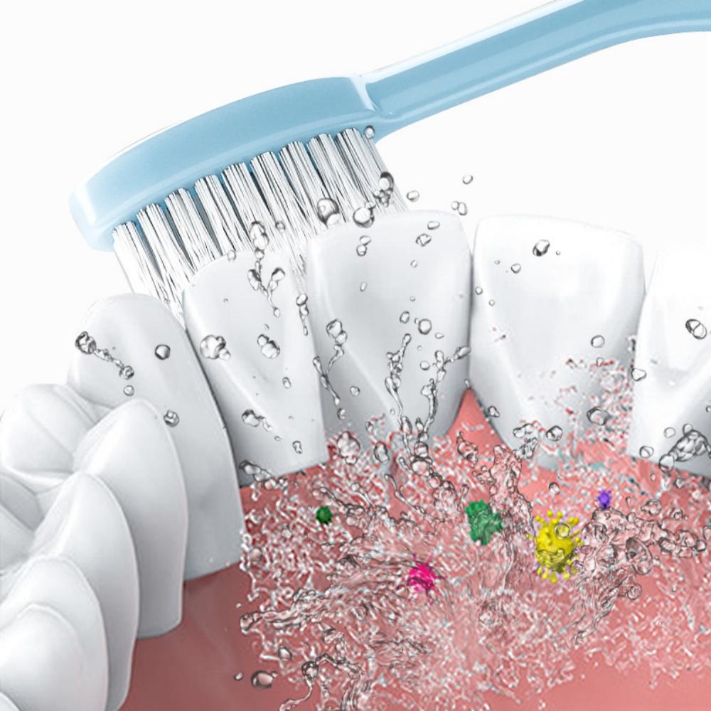 Removable Invisible Toothbrush Holder Portable Travel Tooth Clean Tool Soft Toothbrush Head Bathroom Accessories with Toothpaste
