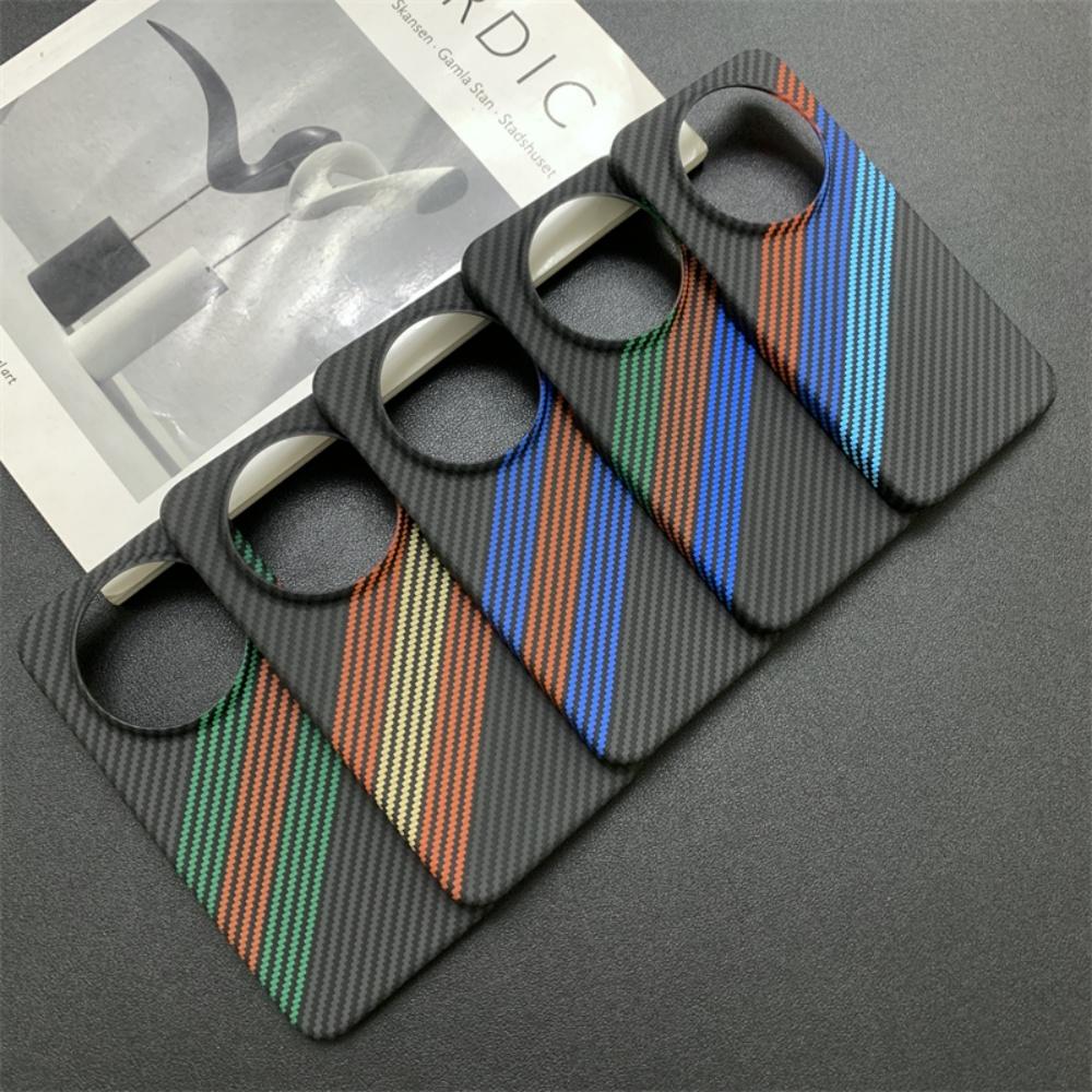 Slim Carbon Fiber Stripes Texture Pattern Case For Honor Magic 8 7 6 5 Pro Lite 500 400 200 Pro 300Ultra Anti-Drop Protect Cover