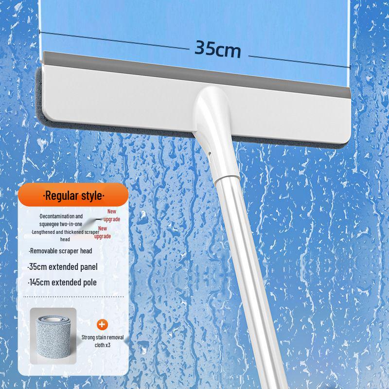 New Single-Sided Glass Cleaning Tool with Water Spray for Windows