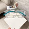 Danyang Glasses 325 Ultralight TR90 Pure Titanium Retro Square Prescription Eyeglass Frame