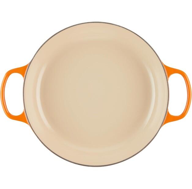 Frying Pan Le Creuset Gourmet Professional, Cast Iron, Round, 30 Cm, 3.5 L, Red (21180300902430)