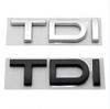 AAZN1 3D TFSI TDI Autoaufkleber ABS Buchstaben Logo Heckklappe Kofferraum Emblem Abzeichen Aufkleber für A3 A4 A5 A6 A7 A8 Q2 Q3 Q5 Q7 Zubehör