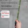 KT 5m Fluorescent Steel Tape Measure - Wear-Resistant, Self-Locking Ruler