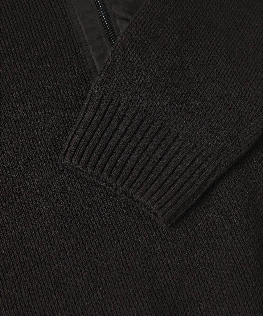 PANICALE Brown Wool Blend Pocket Sweater