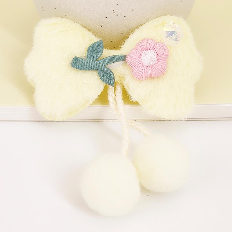 Women's Decorative Accessories: Embroidered Cartoon Flower Bowknot Fabric Patches for Clothing, Shoes, and Hats.